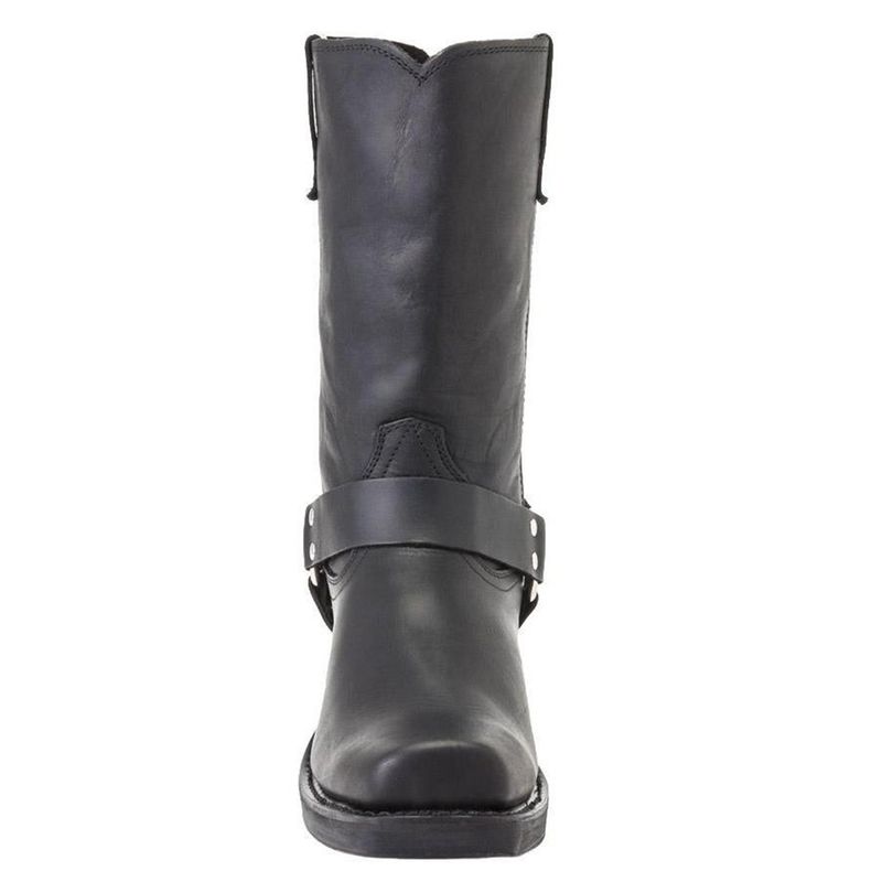 Black Harness Boots