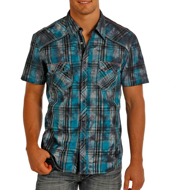 Hovedbilde Rock & Roll Cowboy Spray Washed Kortermet ...