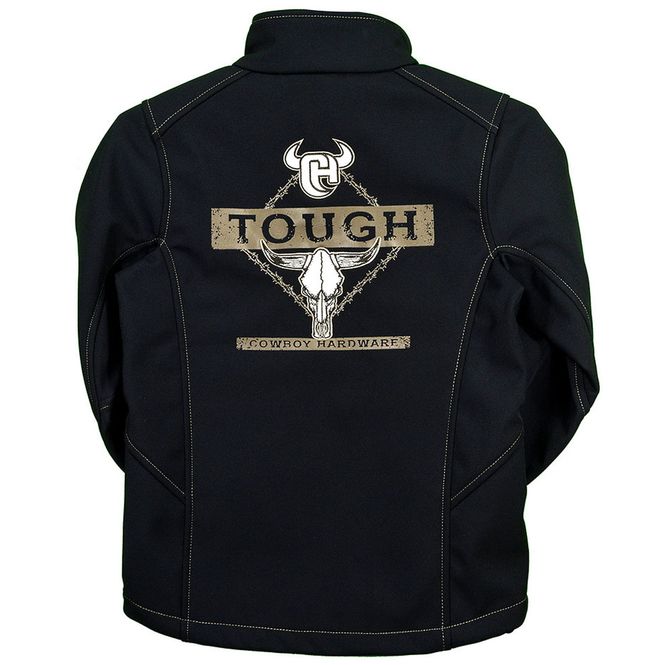 Hovedbilde Tough Sort Softshell Jakke Til Gutt