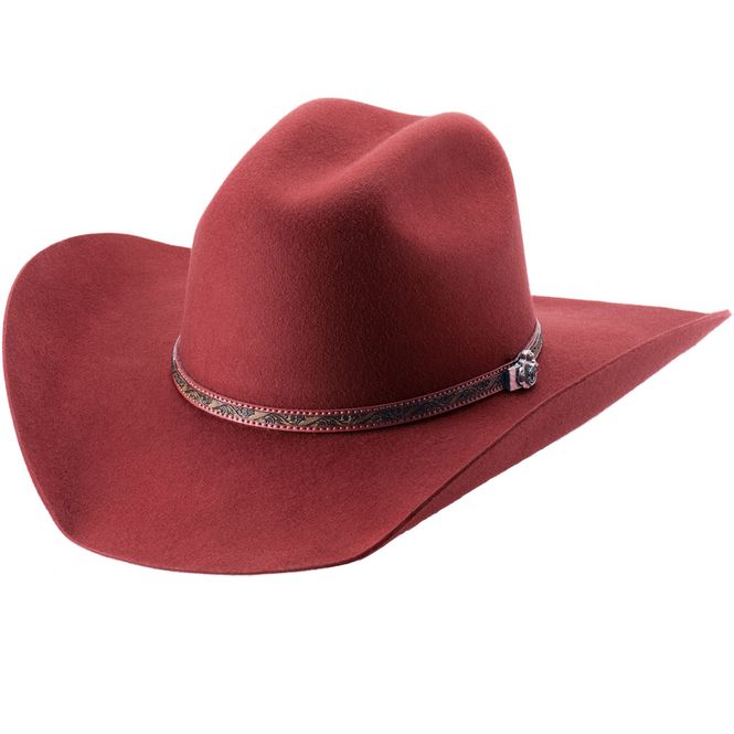 Hovedbilde Life With You 4X Cowboyhatt - Carmine
