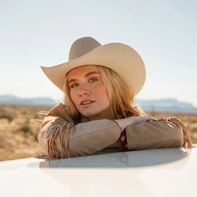 Stetson Skyline 6X Cowboyhatt – Silverbelly