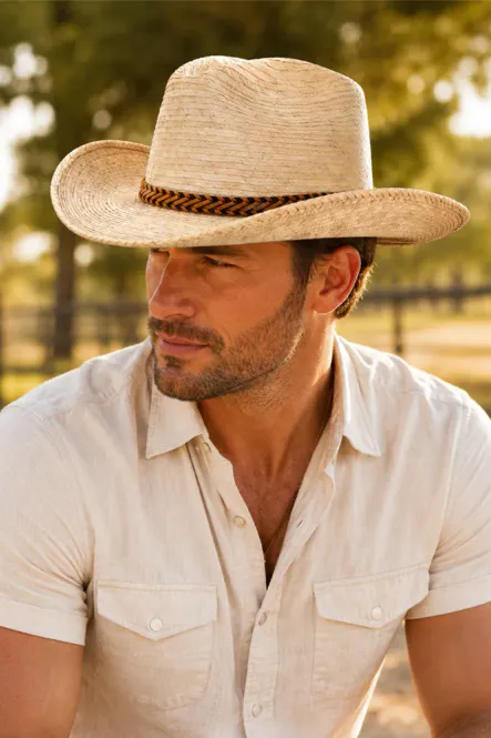 Hovedbilde Western Mexican Palm Cowboyhatt