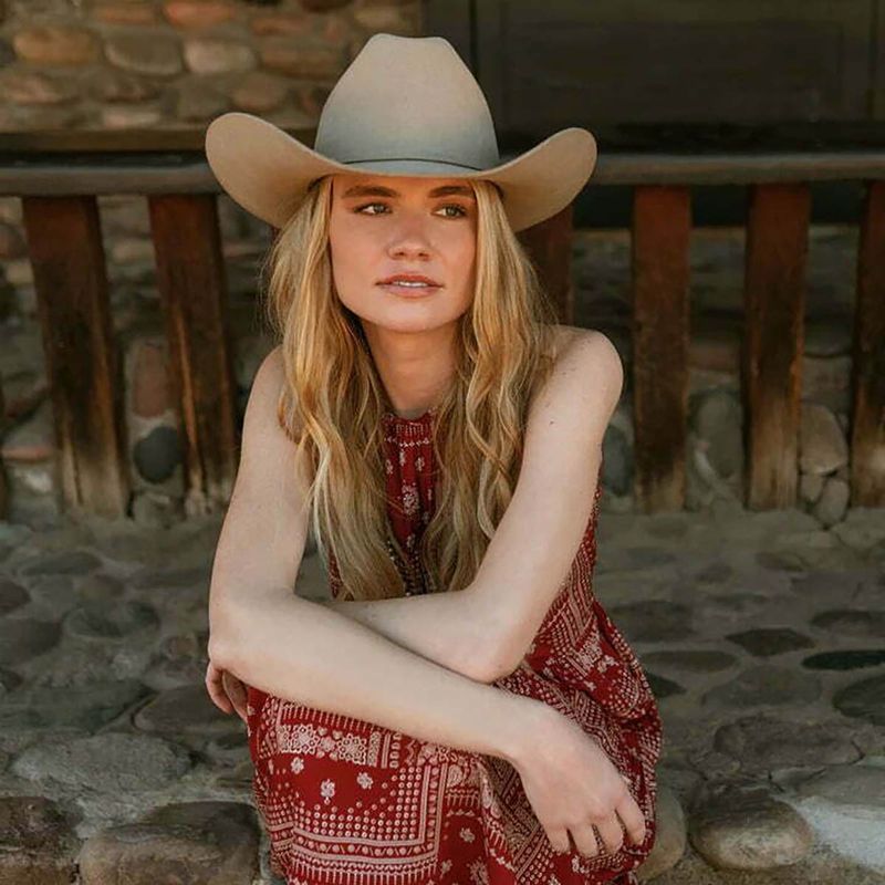 Stetson Corral Buffalo 4X Cowboyhatt Silversand