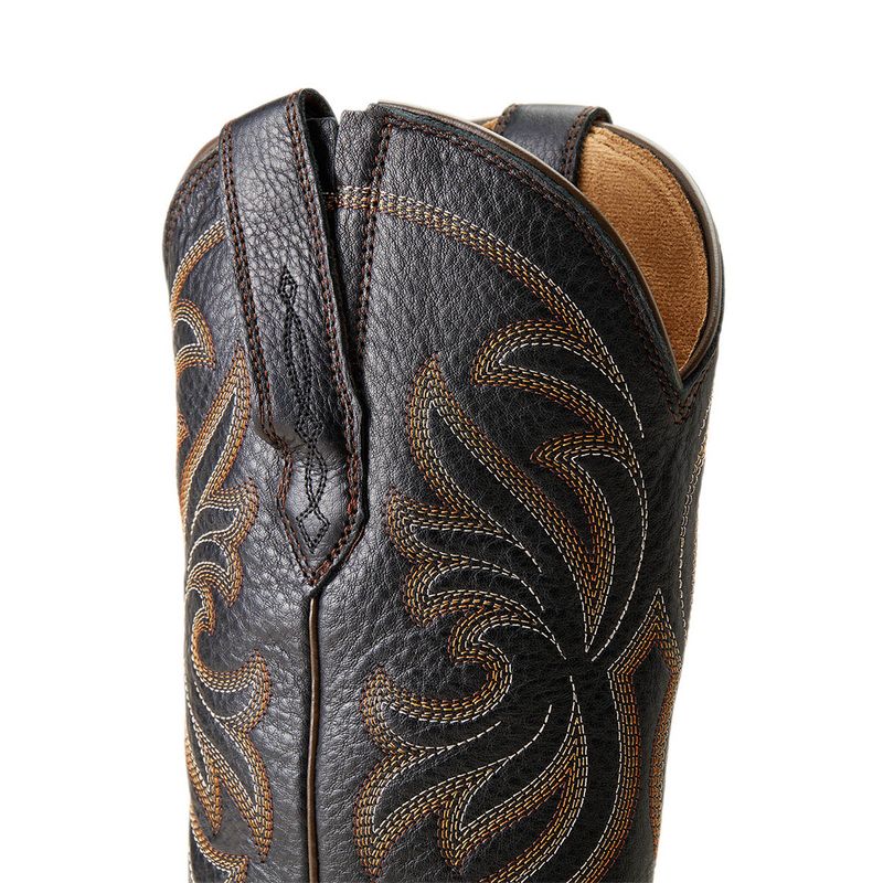 Ariat Heritage J Toe StretchFit Dame Boots -Black Deertan