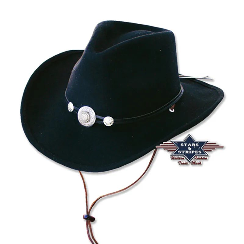 Idaho Black Cowboyhatt