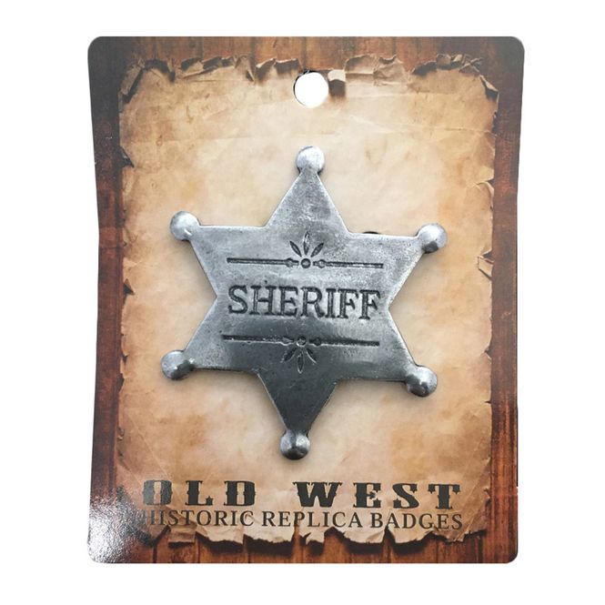 Hovedbilde Sheriff Badge – Historic Replica