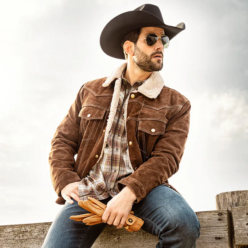 Decker Eagle Western Jakke – Brun
