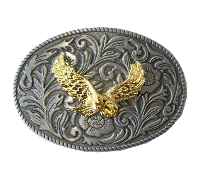 Hovedbilde Oval Beltespenne - Gold Eagle