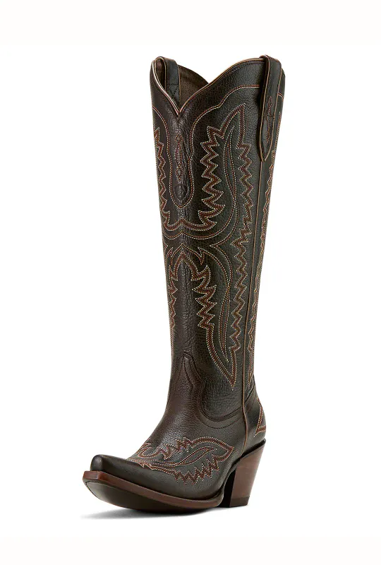 Ariat Casanova X Toe Western Boots Rich Chocolate