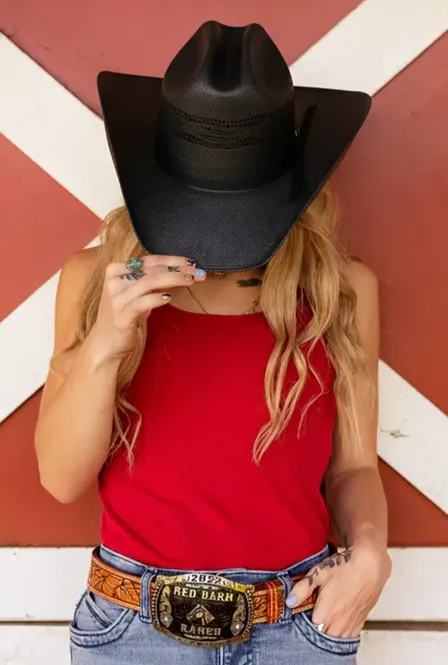 Hovedbilde Bozeman Svart Cowboyhatt