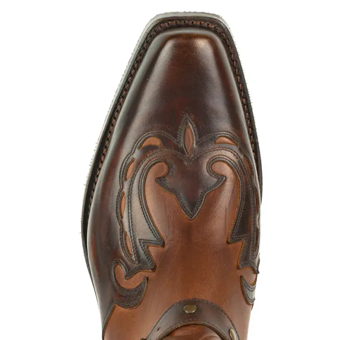 Hovedbilde Old Manchado Pull Grass Castano 2660 | Square Toe ...